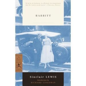 Babbitt -- Sinclair Lewis